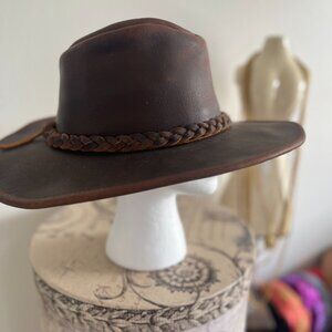 Henshel Cowgirl Leather Hat
